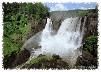 High Falls of the Pigeon River